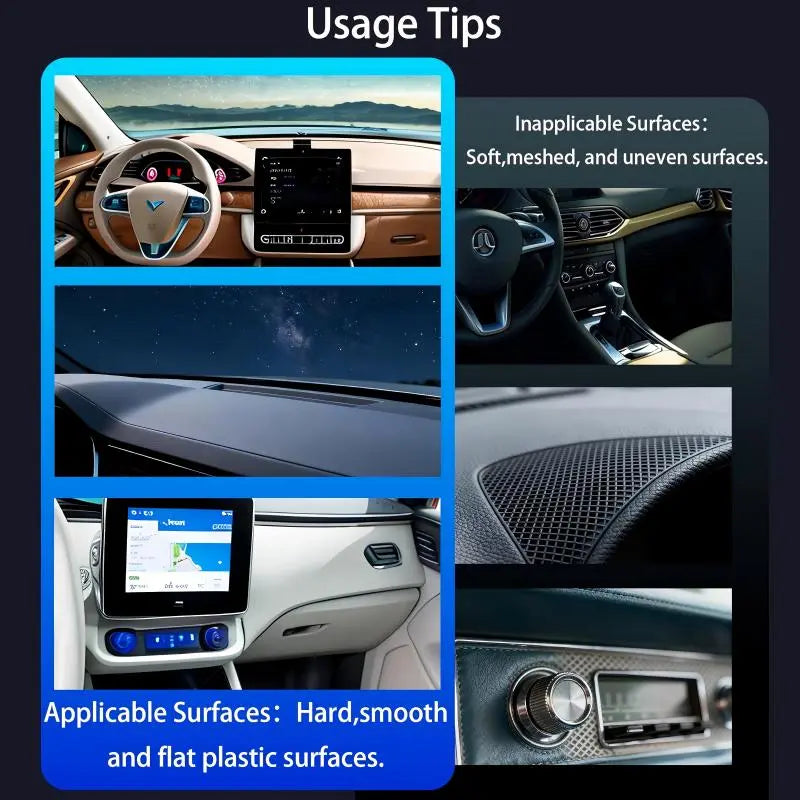 Foldable Magnetic Car Phone Holder | 20 N52 Magnets MagSafe Mount
