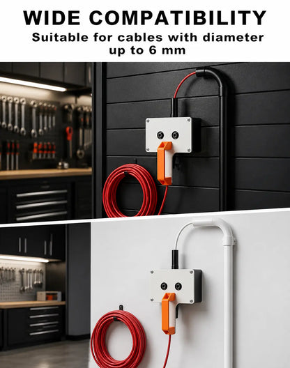 ⚡ Drill-Powered Wire Puller – Fast Conduit Cable Feeding Tool