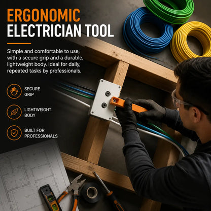 ⚡ Drill-Powered Wire Puller – Fast Conduit Cable Feeding Tool
