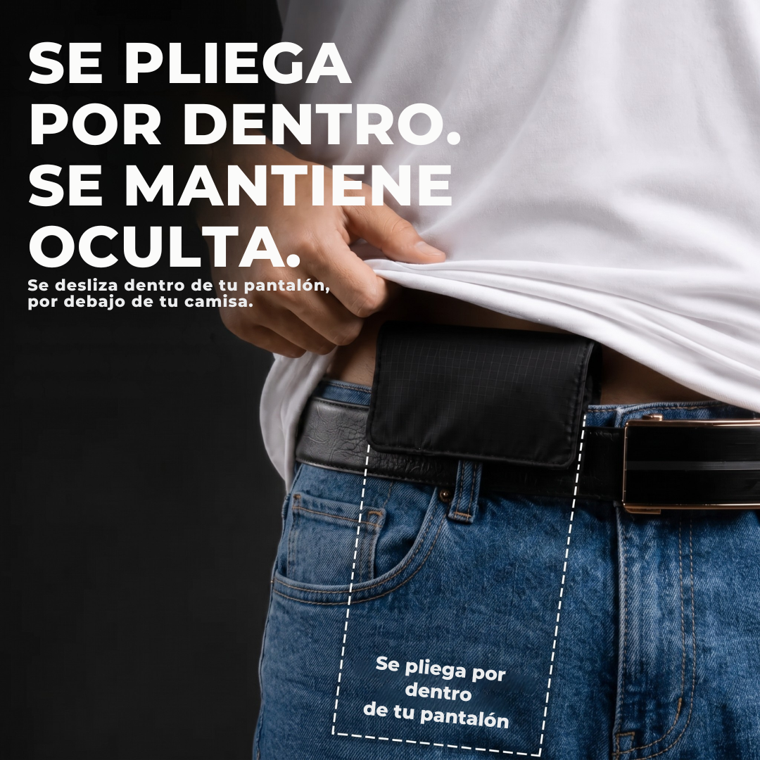 🛡️Ultra-Slim Hidden Travel Wallet – Passport, Cash & Card Organizer