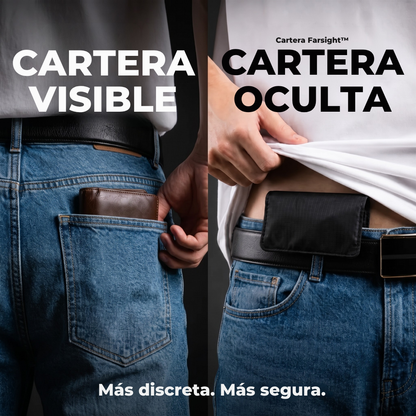 🛡️Ultra-Slim Hidden Travel Wallet – Passport, Cash & Card Organizer
