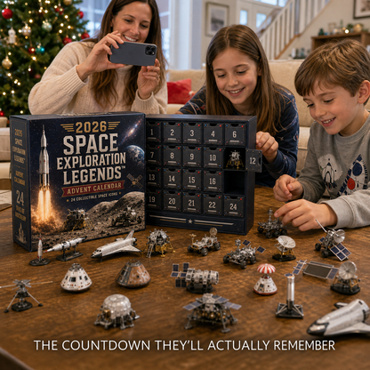 🚀 2026 Space Exploration Advent Calendar – 24 Legendary Missions & Collectible Surprises