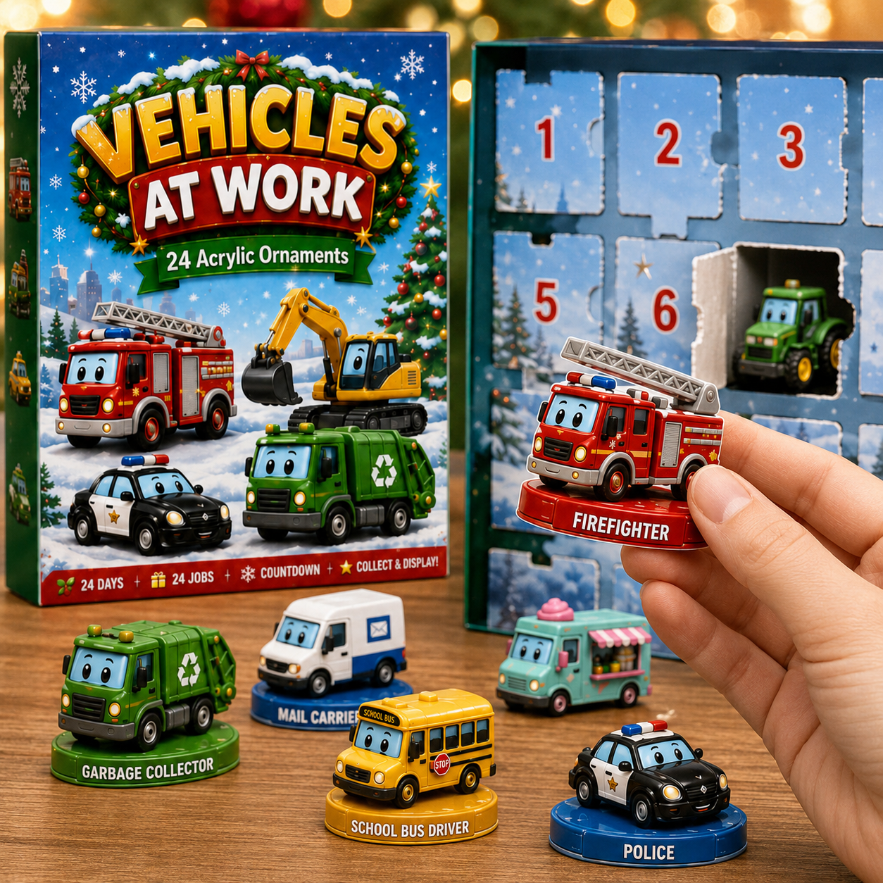 🚒 2026 Vehicles At Work Advent Calendar – 24 Days of Trucks & Job-Site Surprises