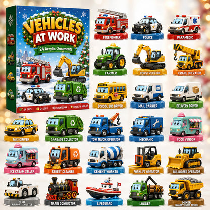 🚒 2026 Vehicles At Work Advent Calendar – 24 Days of Trucks & Job-Site Surprises