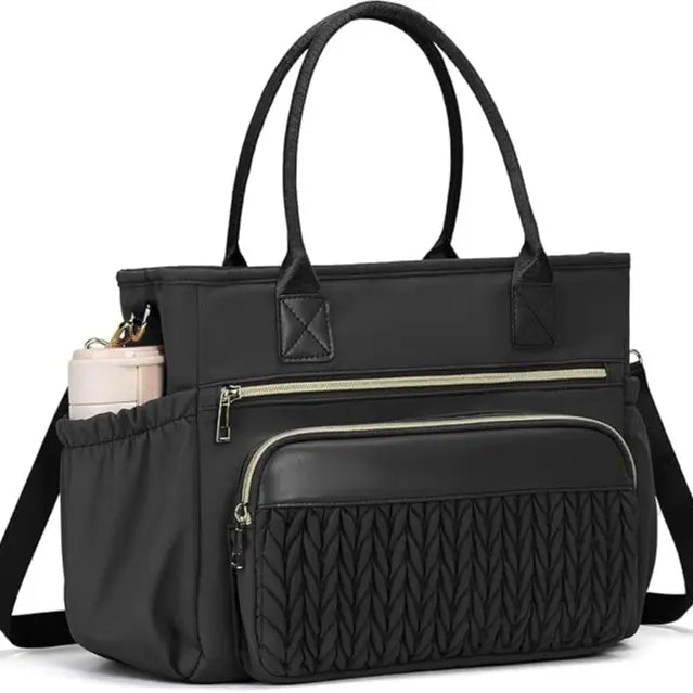 🥗 Large Capacity Insulated Lunch Tote – Leakproof Multi-Pocket Lunch Bag for Women