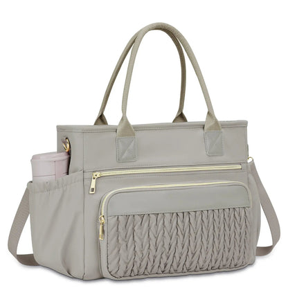 🥗 Large Capacity Insulated Lunch Tote – Leakproof Multi-Pocket Lunch Bag for Women
