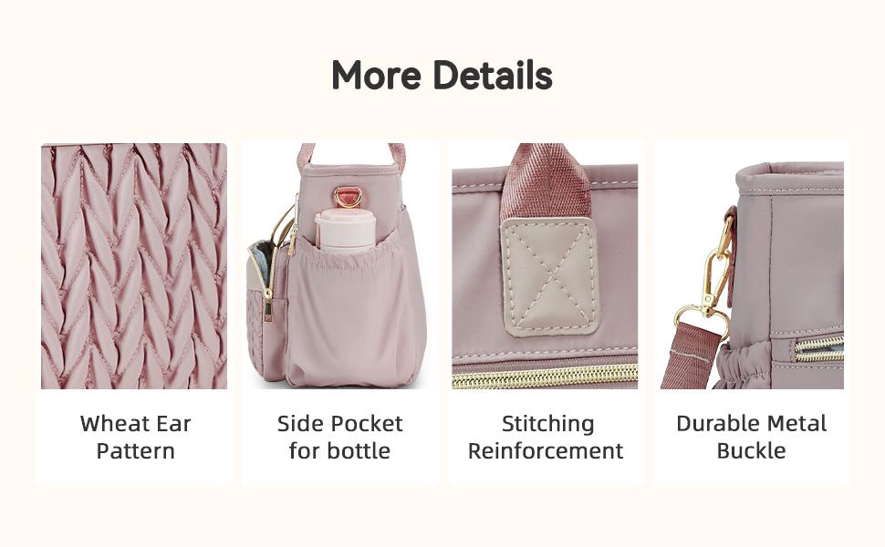 🥗 Large Capacity Insulated Lunch Tote – Leakproof Multi-Pocket Lunch Bag for Women