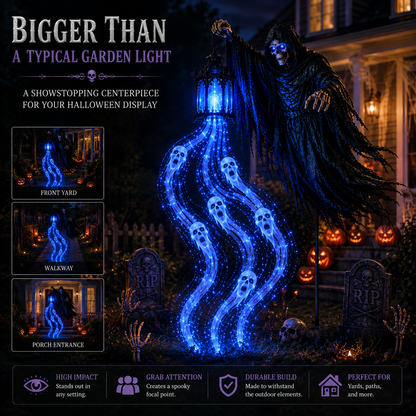 49% OFF 🔥Animated Halloween Soul Harvester Garden Light💀