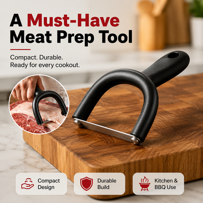 🥩 Handheld Fat Trimmer for Beef & Pork – Easy BBQ Prep Tool