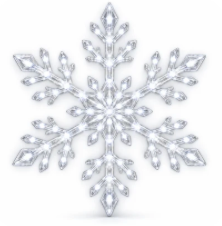 ❄️ Remote-Controlled Snowflake Wall Light Set – Blue & White Christmas Décor