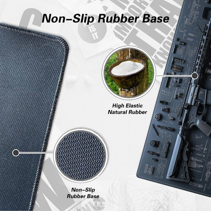 🖱️ Decorative Mouse Pad – Non-Slip & Washable