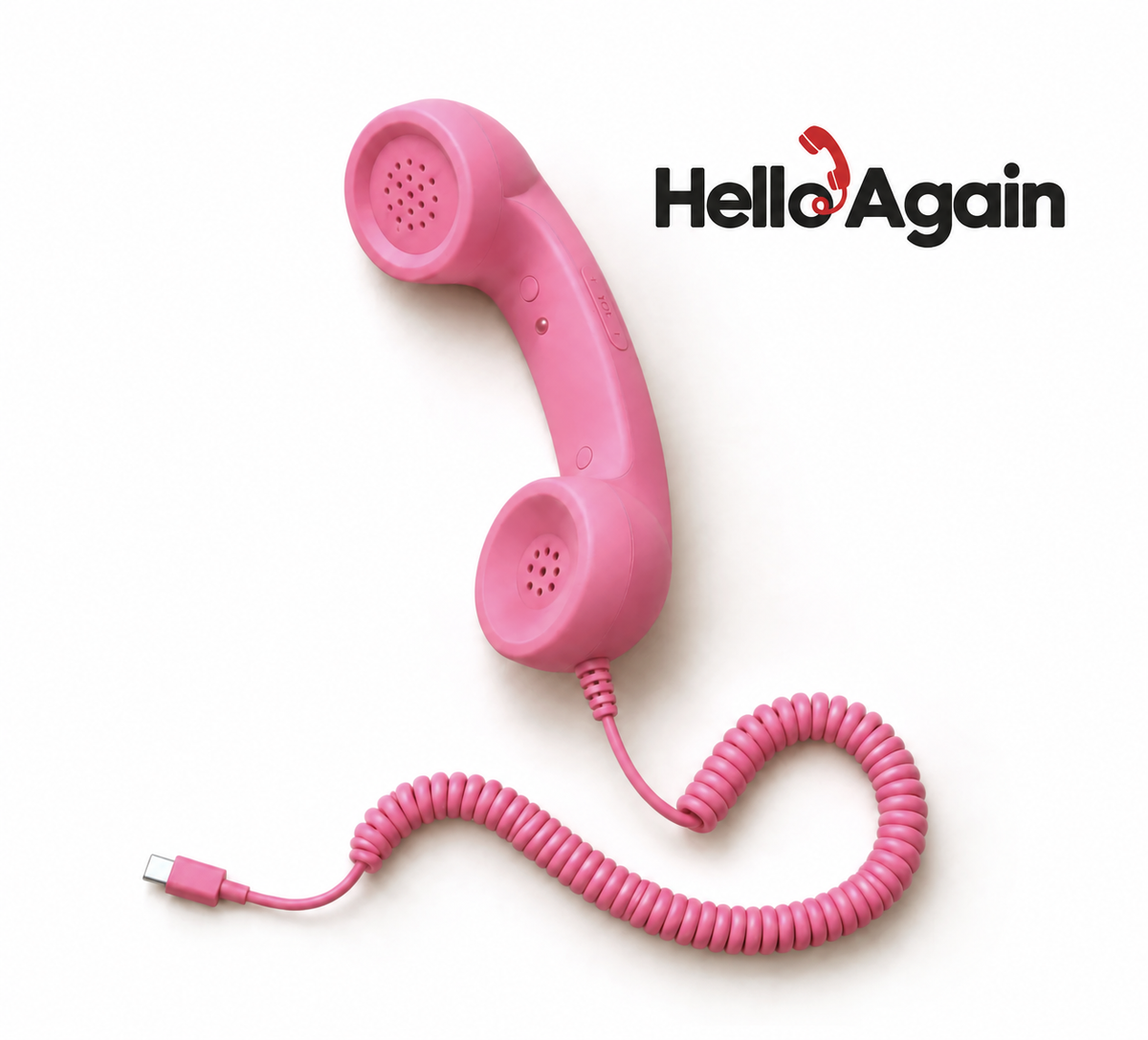 📞 Retro Phone Handset for Smartphones – Classic Vintage Call Experience