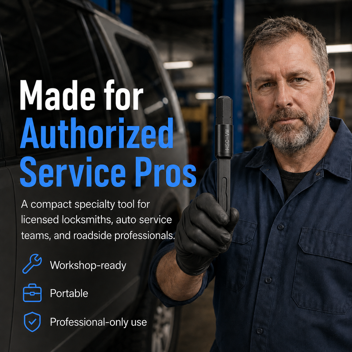 🛠️ Pocket Vehicle Service Tool — Compact, Durable & Ready For Professional Auto Service