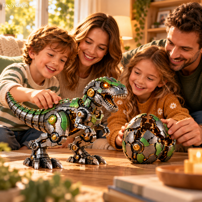 🦖🥚 NEW ARRIVAL🔥 Mechanical T-Rex Egg – From Mysterious Egg to Mighty Robotic Dinosaur! 🥚⚙️✨