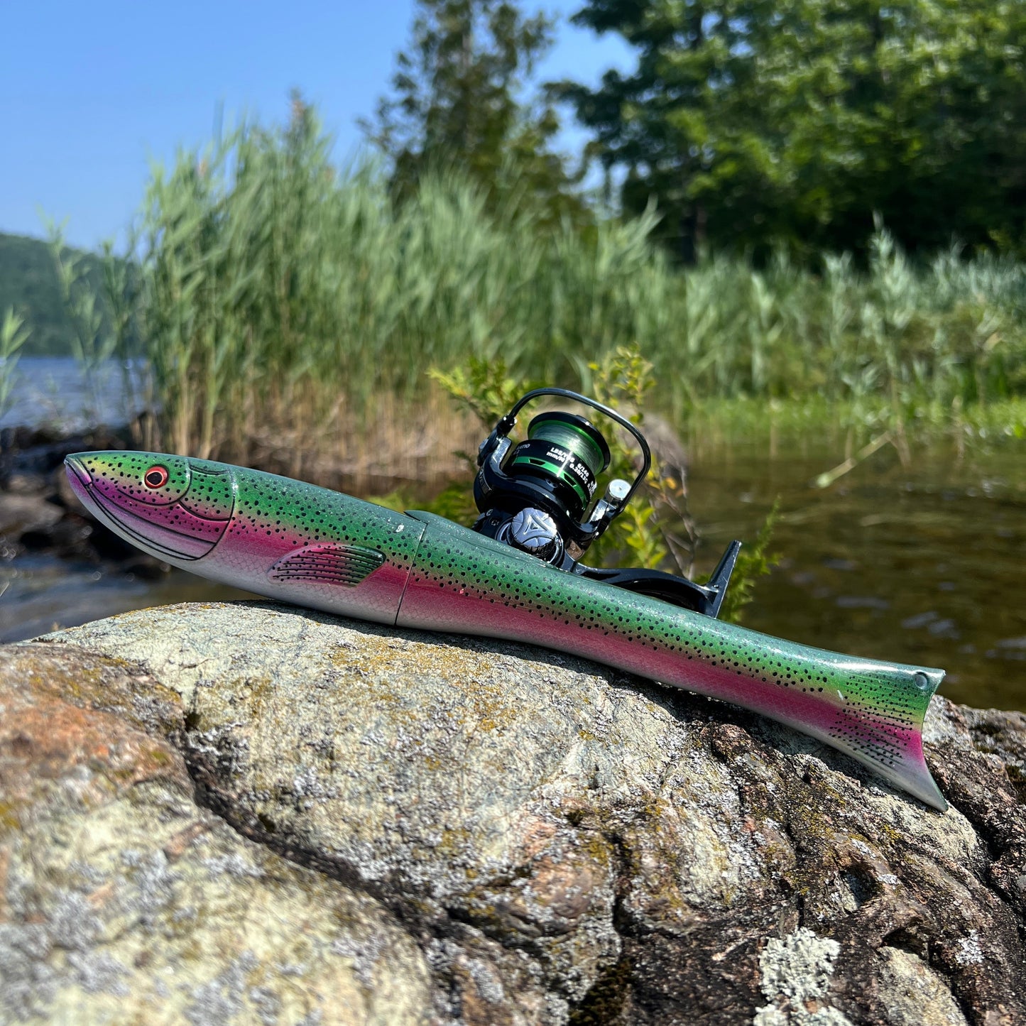 Portable Telescopic Fishing Rod – Compact Travel Fish-Shaped Rod for Easy Fishing Anywhere