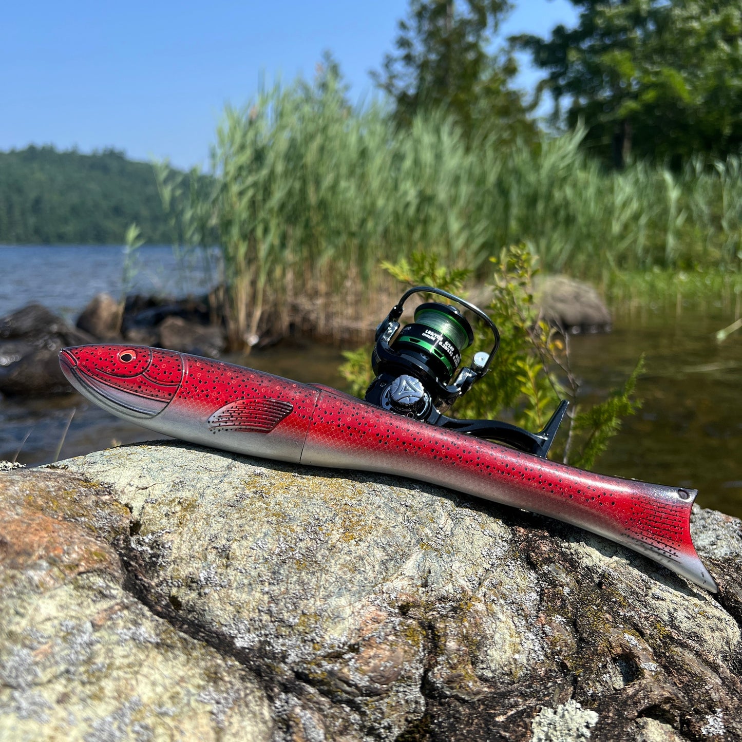 Portable Telescopic Fishing Rod – Compact Travel Fish-Shaped Rod for Easy Fishing Anywhere