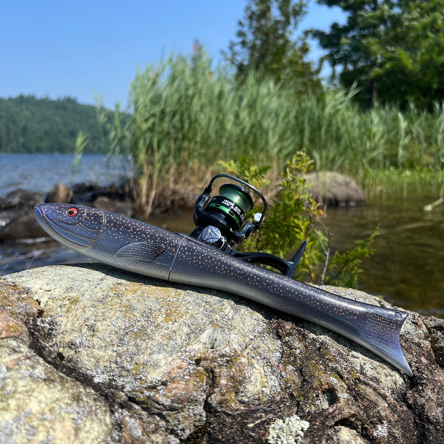 Portable Telescopic Fishing Rod – Compact Travel Fish-Shaped Rod for Easy Fishing Anywhere