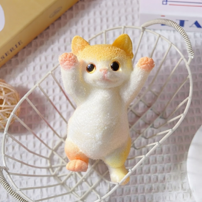 🐱 Squishy Cat & Dog Set – Cute DIY Squeeze Toy, Autism Stress Relief