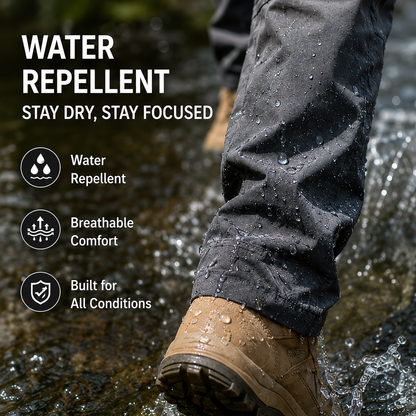 🔥LAST DAY 49%---Men's Tactical Pants | Water-Resistant Outdoor Work Pants with Utility Pockets
