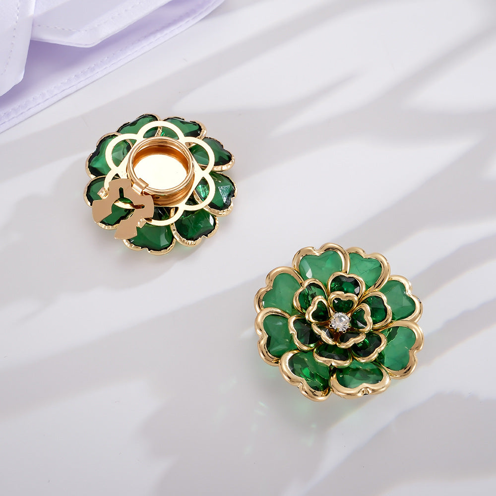🌸 Flower Button Covers – Instant No-Sew Shirt & Blouse Upgrade