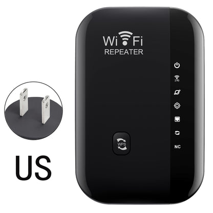 📶 WiFi Range Extender – Plug-In Repeater with Ethernet Port & Free Cable