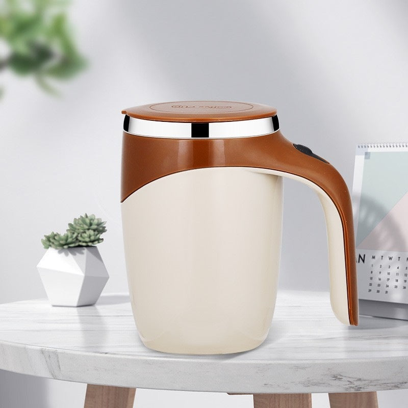 ☕ Electric Self-Stirring Mug – One-Touch Automatic Mixing Cup