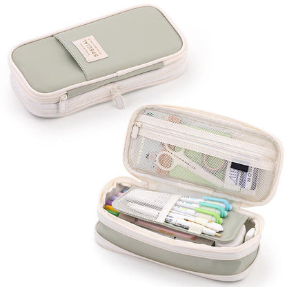 ✏️ Large-Capacity Multi-Compartment Pencil Case — Keep Every School Essential Organized