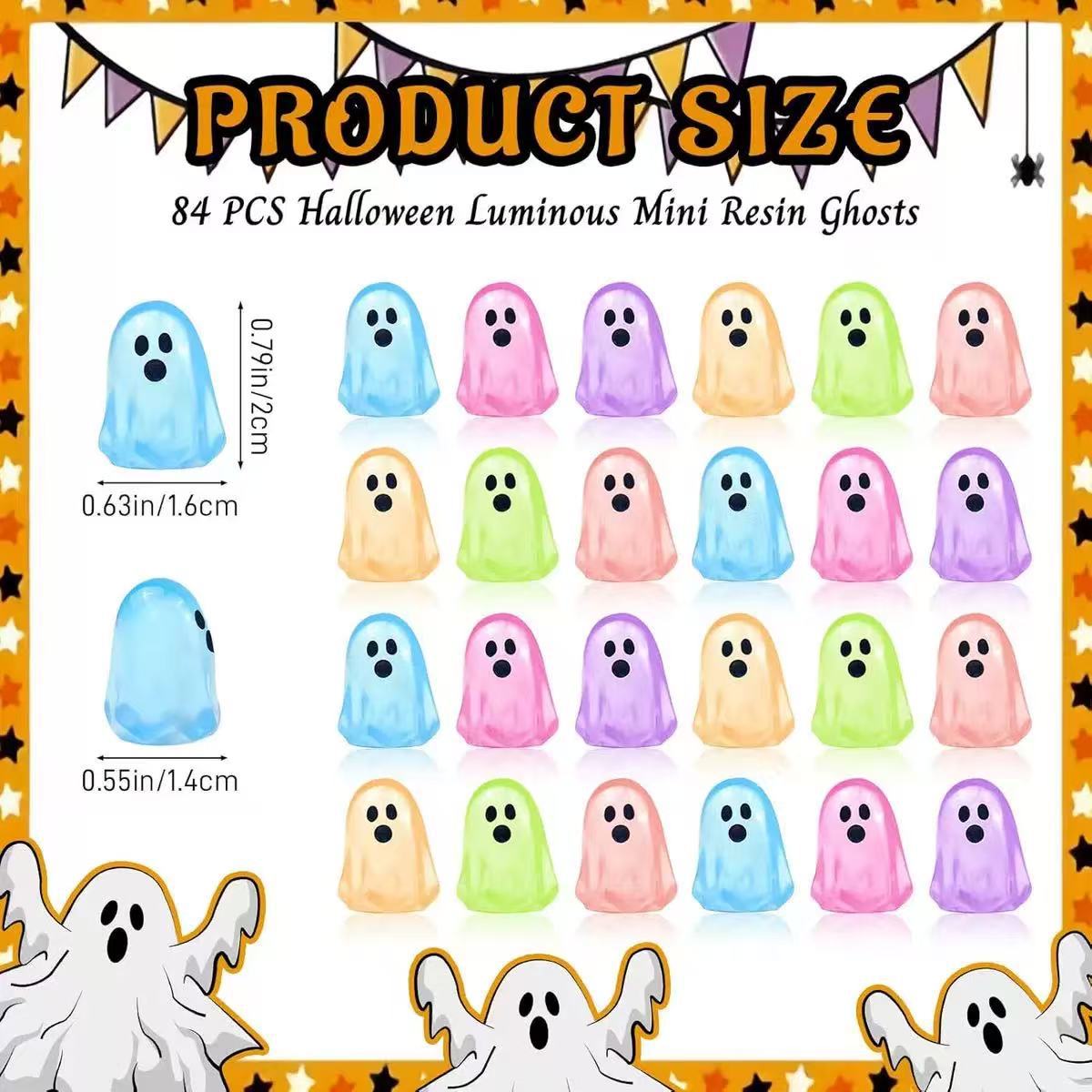 👻 LIMITED DEAL | Mini Glow Ghost Decorations – Cute by Day, Spooky & Glowing After Dark