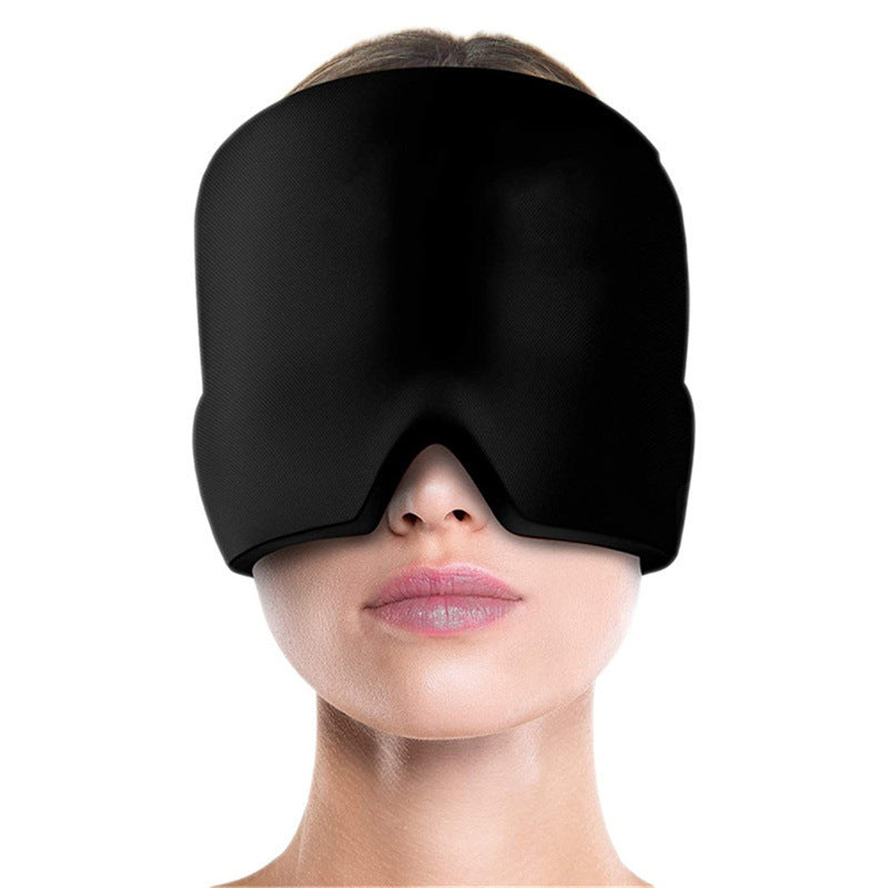 ❄️ 360° Hot & Cold Head Comfort Cap – Reusable Gel Wrap