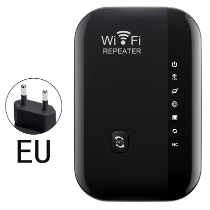 📶 WiFi Range Extender – Plug-In Repeater with Ethernet Port & Free Cable