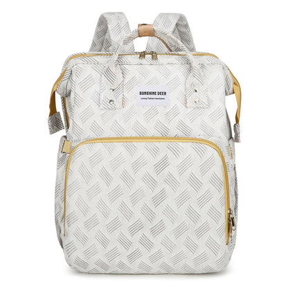 👶2-in-1 Baby Diaper Bag Backpack – Fold-Out Care Space & Large Storage