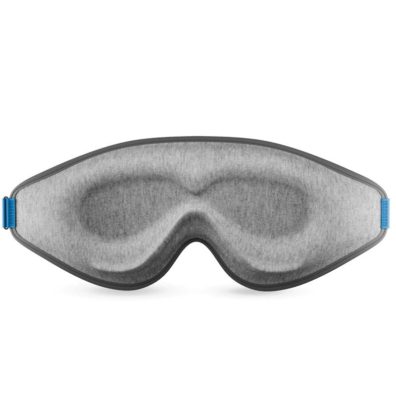 😴 3D Zero-Pressure Blackout Sleep Mask – Lash-Friendly Contoured Memory Foam Eye Mask
