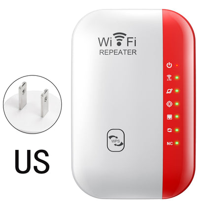 📶 WiFi Range Extender – Plug-In Repeater with Ethernet Port & Free Cable