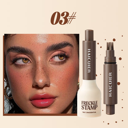 Natural Freckle Stamp Pen – Waterproof Quick-Dry 5-Point Makeup Tool