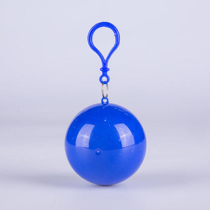 ⚪☔ Pocket Rain Ball – Ultra-Compact Disposable Emergency Poncho for Travel & Everyday Carry