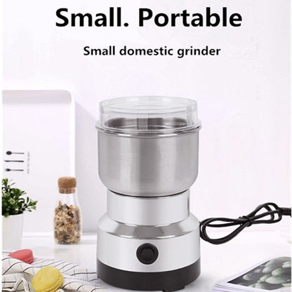 ⚡ Electric Coffee & Spice Grinder – Freshly Ground in Seconds