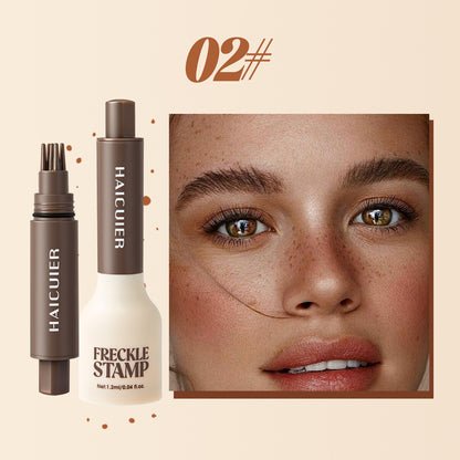 Natural Freckle Stamp Pen – Waterproof Quick-Dry 5-Point Makeup Tool