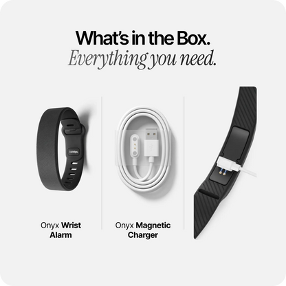 ⌚  Silent Vibration Alarm Clock - Wrist-Worn Wake-Up Device for Heavy Sleepers