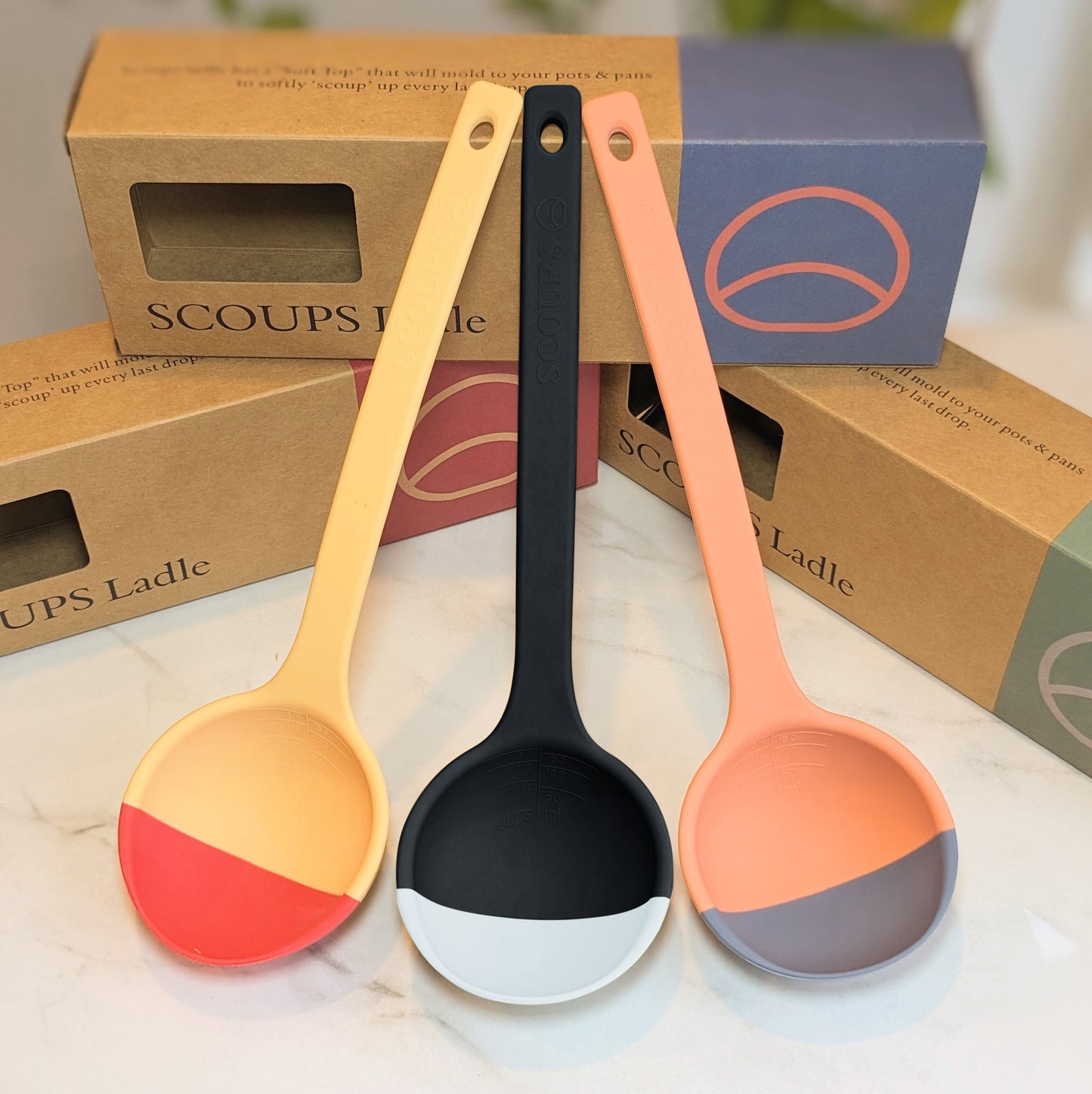 🥄 ScoopScrape™ 2-in-1 Flexible Kitchen Scoop & Scraper