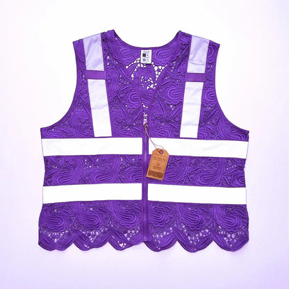 💚 Lace Safety Vest | Stylish Hi-Vis Workwear