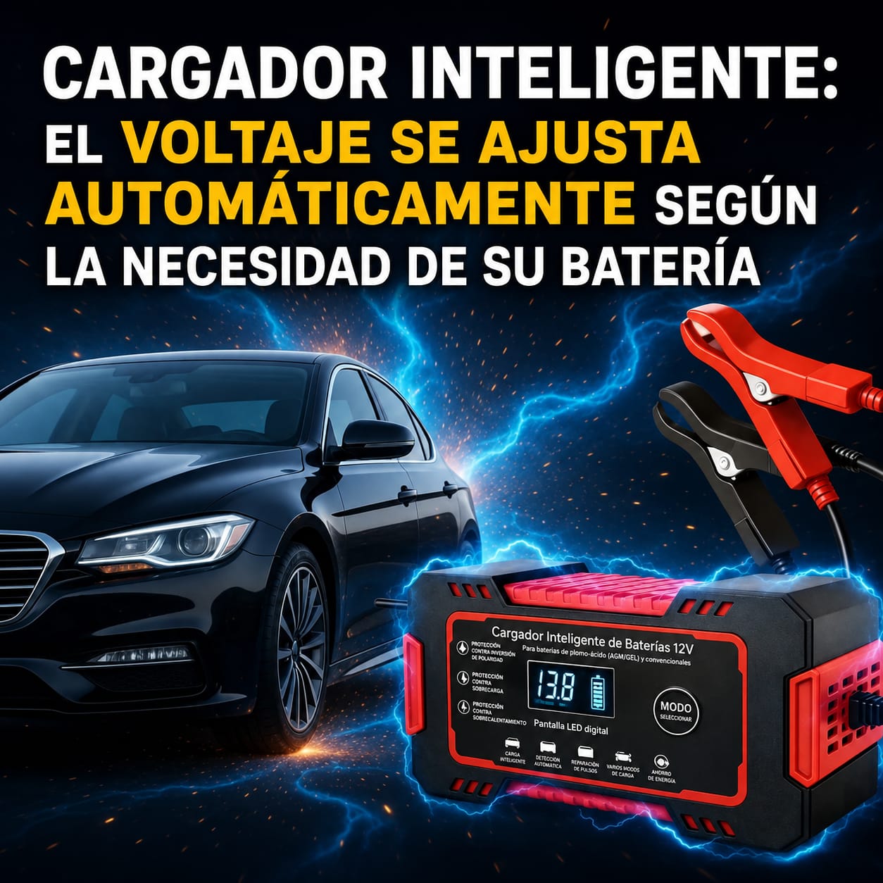 BATTERY STARTER - GET YOUR VEHICLE STARTED AGAIN IN MINUTES