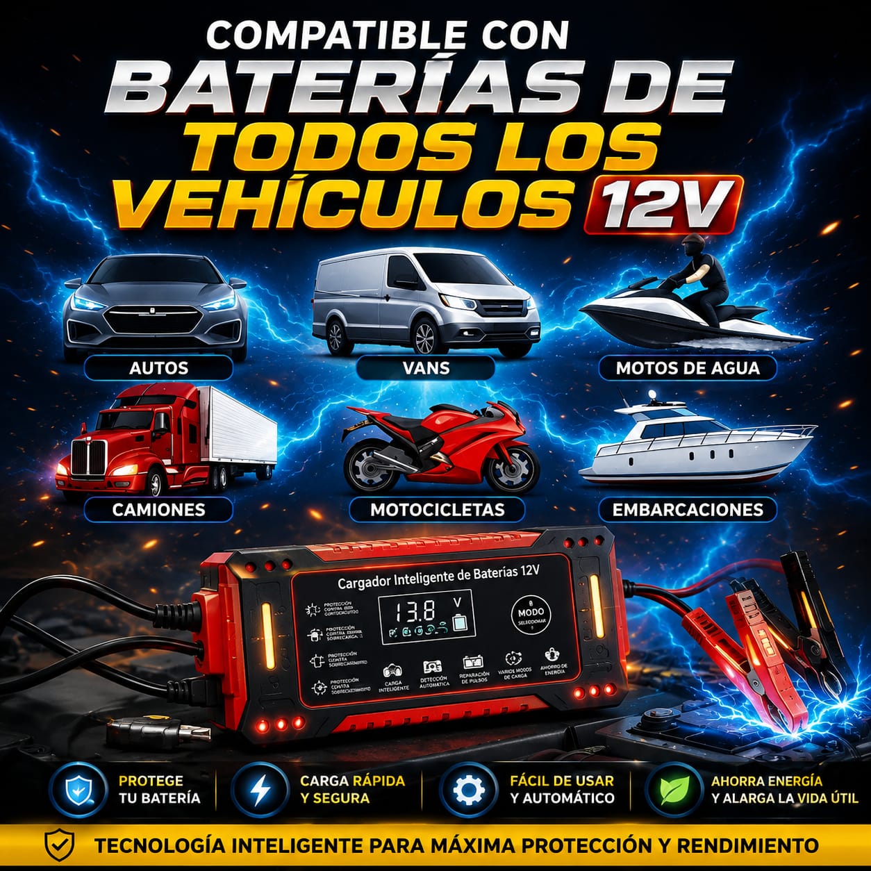 BATTERY STARTER - GET YOUR VEHICLE STARTED AGAIN IN MINUTES