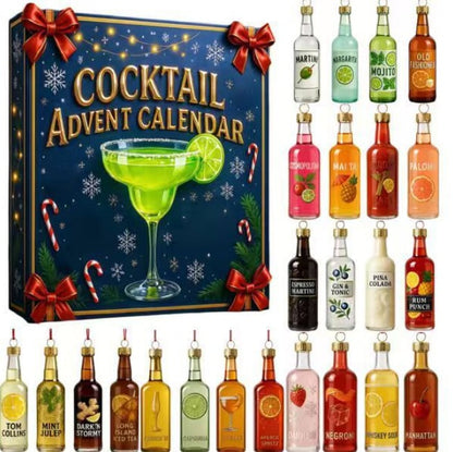 2026 Champagne Advent Calendar – 24-Day Christmas Countdown Gift