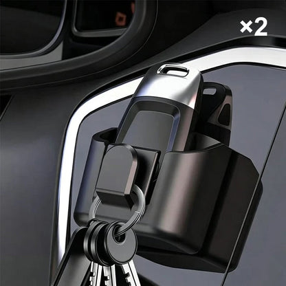 🔥 50% OFF Car Key Fob Holder 🚗 Dashboard Organizer with Card Slot & Hook