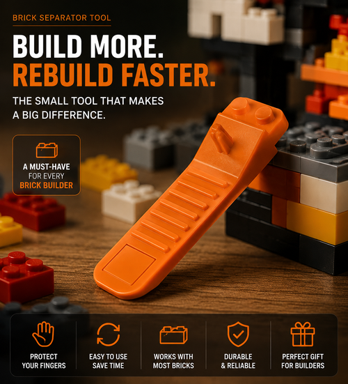 🧱 Brick Separator Tool | Easy LEGO Brick Remover For Faster Building & Rebuilding