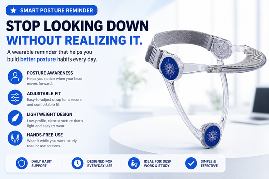 🧍 Adjustable Head & Neck Support Brace | Lightweight Chin Support Holder