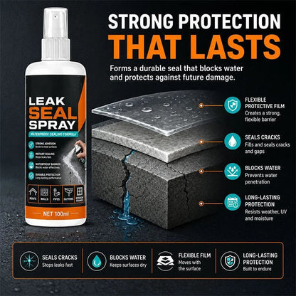 Portable Leak Repair Sealing Spray