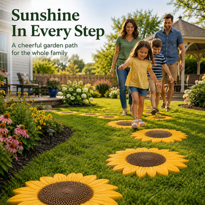 💥 LAST DAY 49% OFF - 🌻 Reusable Sunflower Stepping Stone Mold!!!