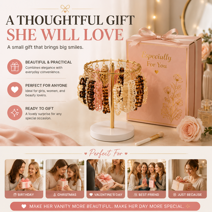 ✨ Elegant Hair Clip Organizer Stand💎