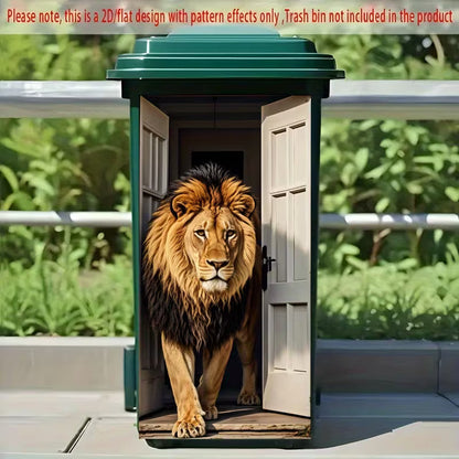 🔥Flash Sale 49% OFF✨ Creative Colourful Cartoon Trash Can Sticker, DIY Funny Bin Decal for Home Bathroom Kitchen&Brighten Your Community